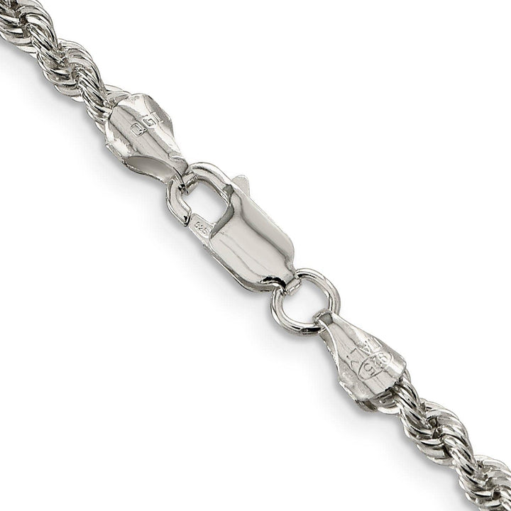 Lovely Rita's Bracelets Silver D.C 3.00-mm Solid Twisted Rope Chain