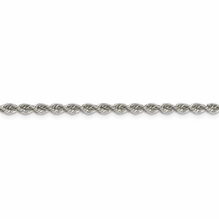 Lovely Rita's Bracelets Silver D.C 3.00-mm Solid Twisted Rope Chain