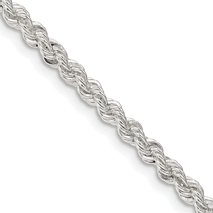 Lovely Rita's Bracelets Silver D.C 3.00-mm Solid Twisted Rope Chain