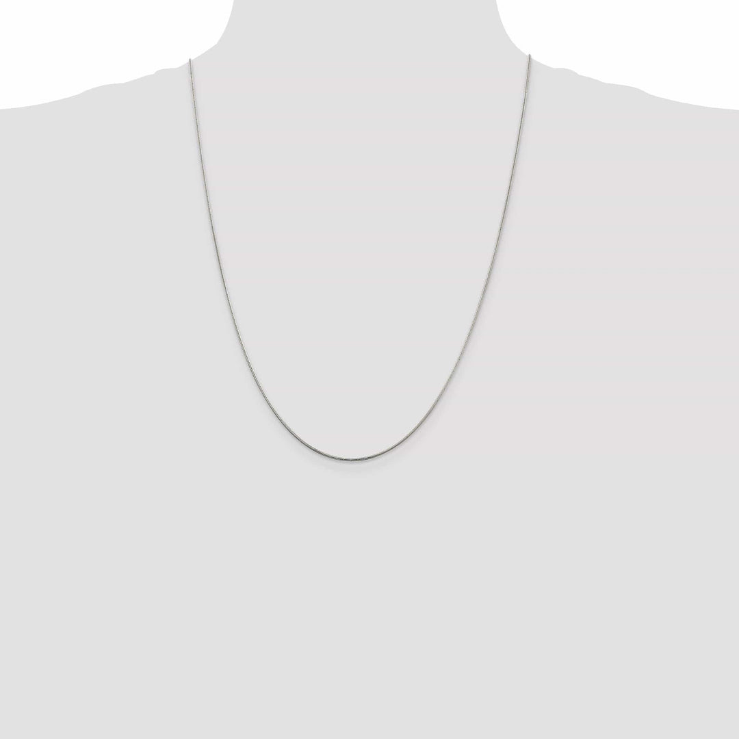 Lovely Rita's Bracelets Silver D.C Polished 1.20-mm Snake Chain