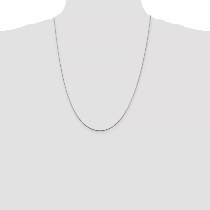 Lovely Rita's Bracelets Silver D.C Polished 1.20-mm Snake Chain