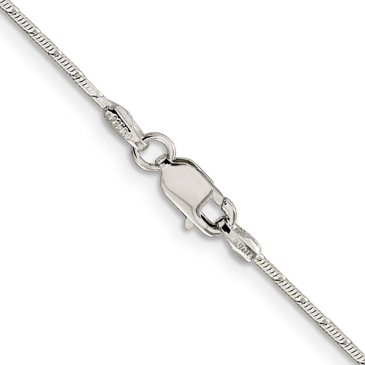 Lovely Rita's Bracelets Silver D.C Polished 1.20-mm Snake Chain