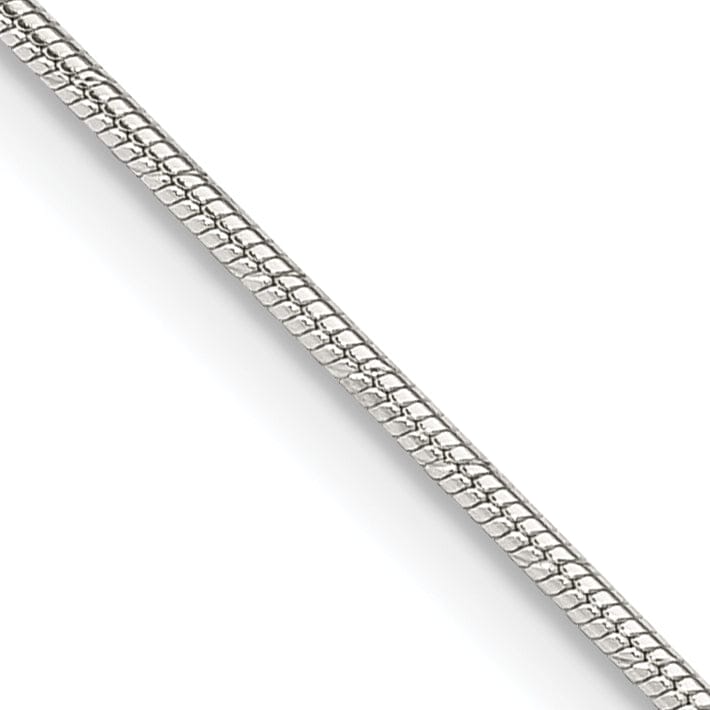 Lovely Rita's Bracelets Silver D.C Polished 1.20-mm Snake Chain