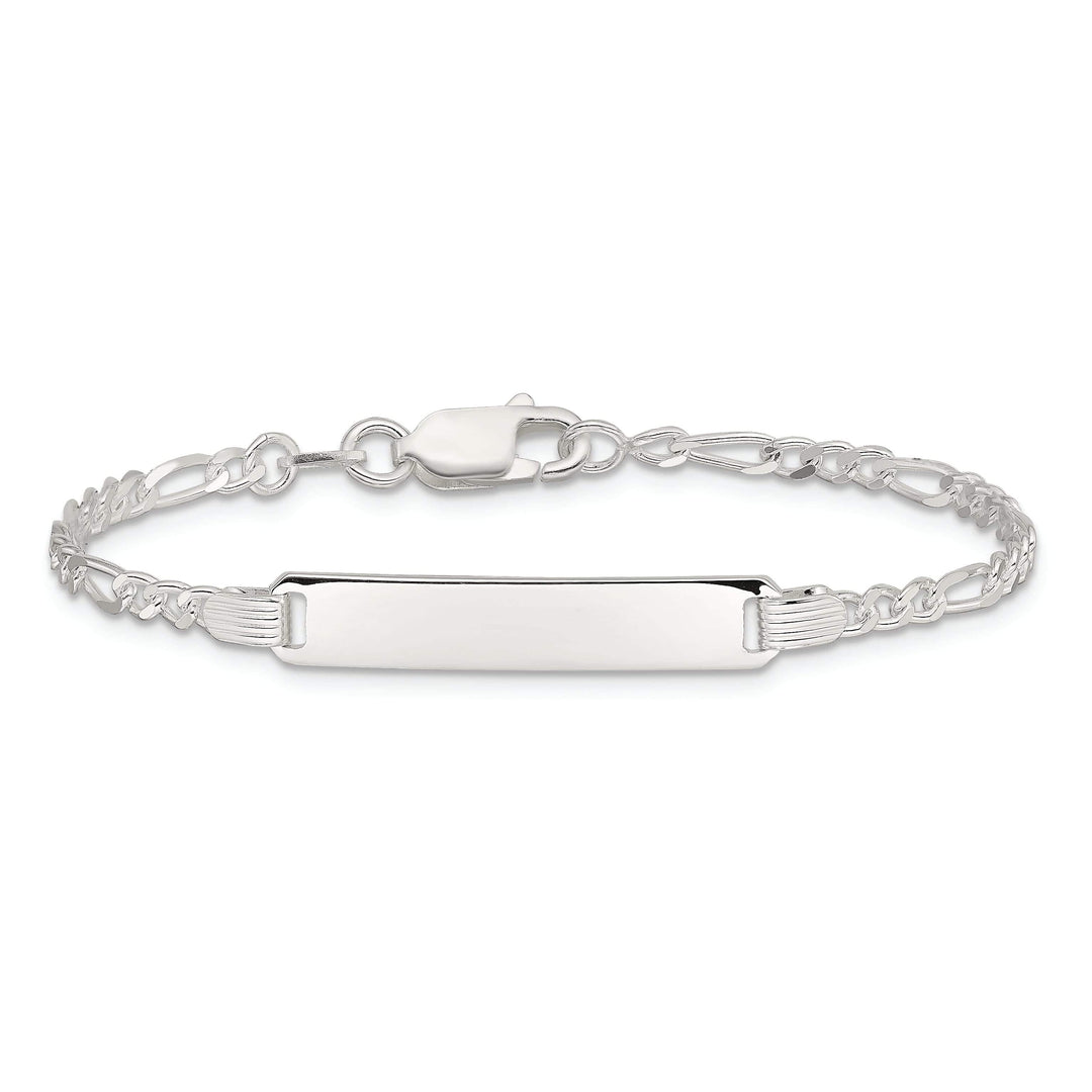 Lovely Rita's Bracelets Silver Engravable Children's ID Bracelet