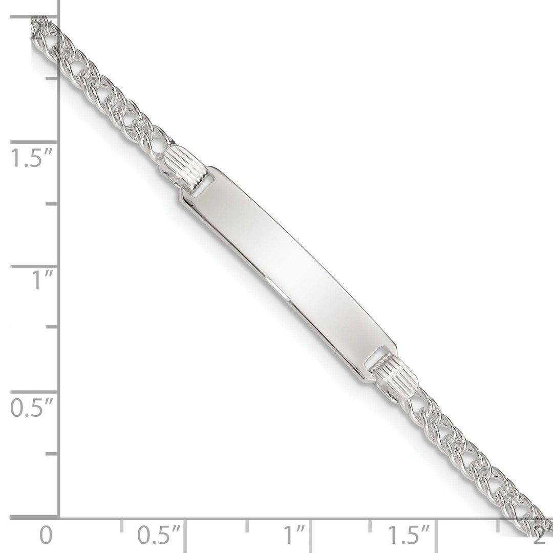 Lovely Rita's Bracelets Silver Engravable Children's ID Bracelet