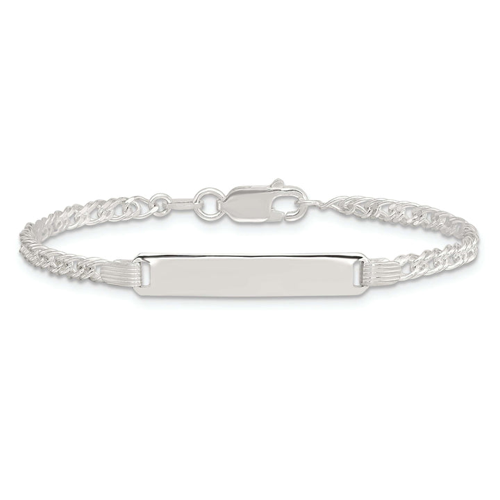 Lovely Rita's Bracelets Silver Engravable Children's ID Bracelet