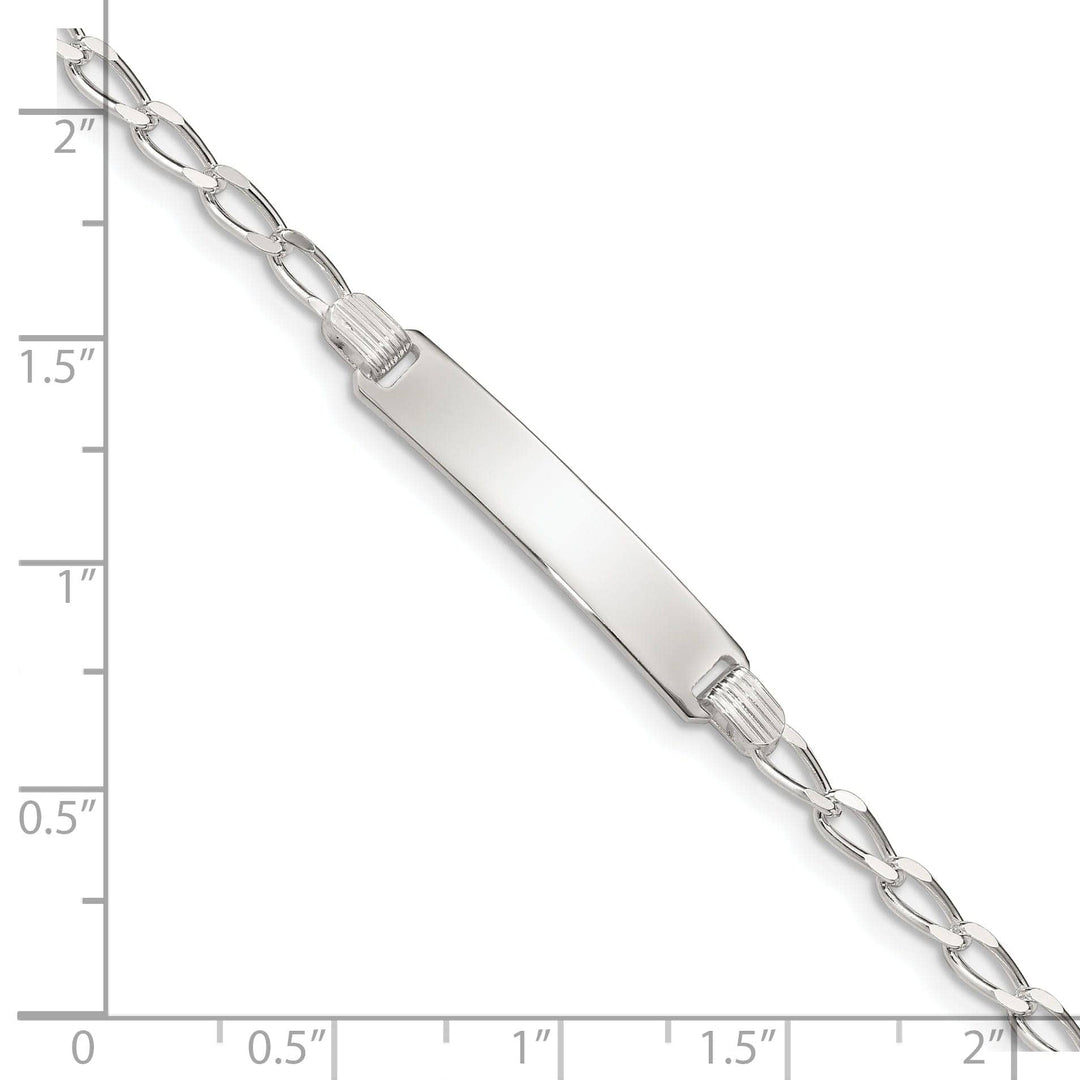 Lovely Rita's Bracelets Silver Engravable Children's ID Bracelet