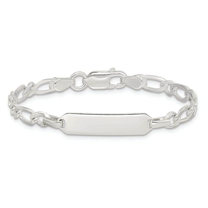 Lovely Rita's Bracelets Silver Engraveable Children ID Bracelet