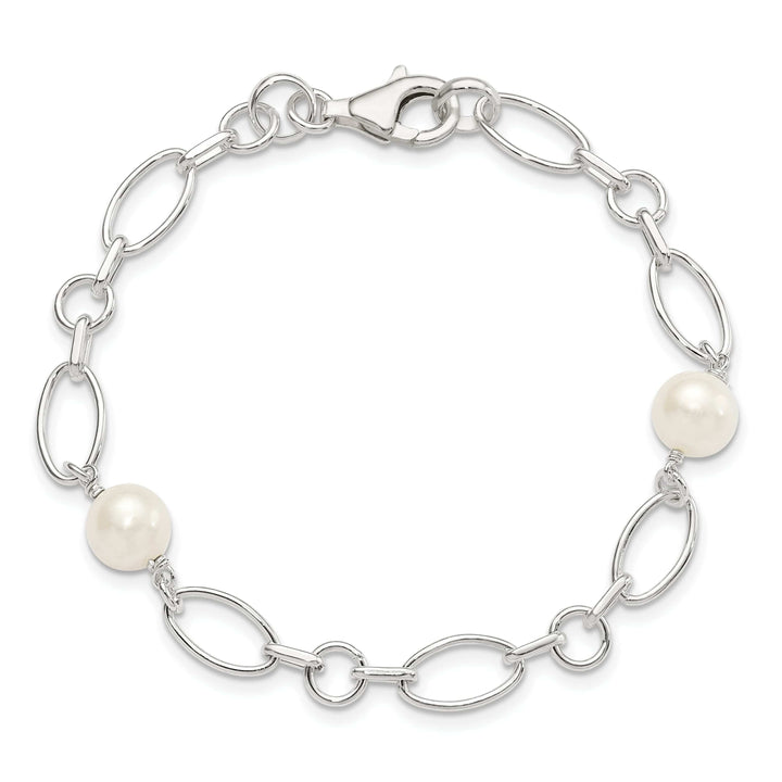 Lovely Rita's Bracelets Silver Fresh Water Cultured Pearl Bracelet