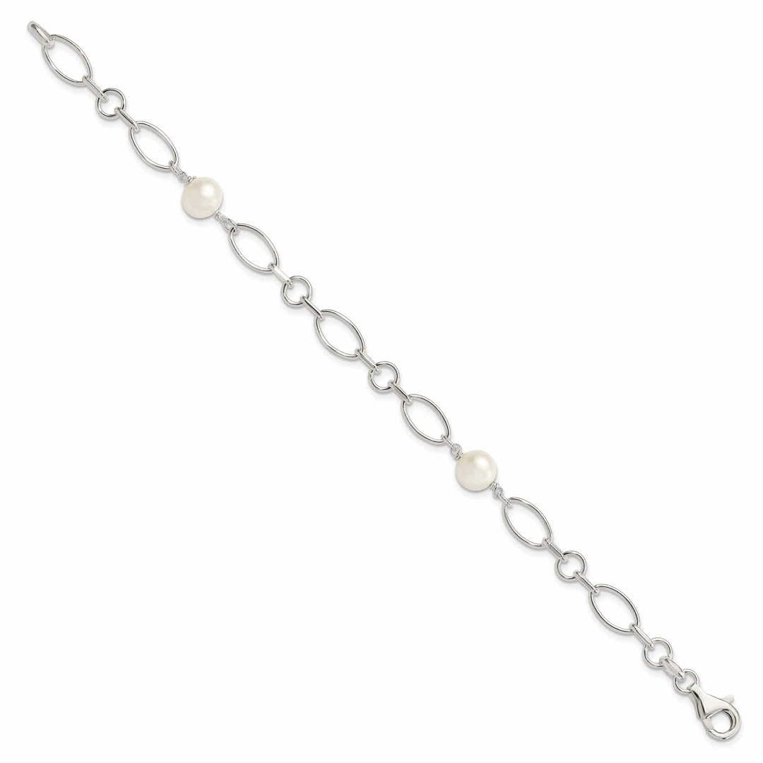 Lovely Rita's Bracelets Silver Fresh Water Cultured Pearl Bracelet