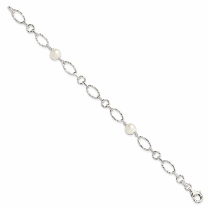 Lovely Rita's Bracelets Silver Fresh Water Cultured Pearl Bracelet