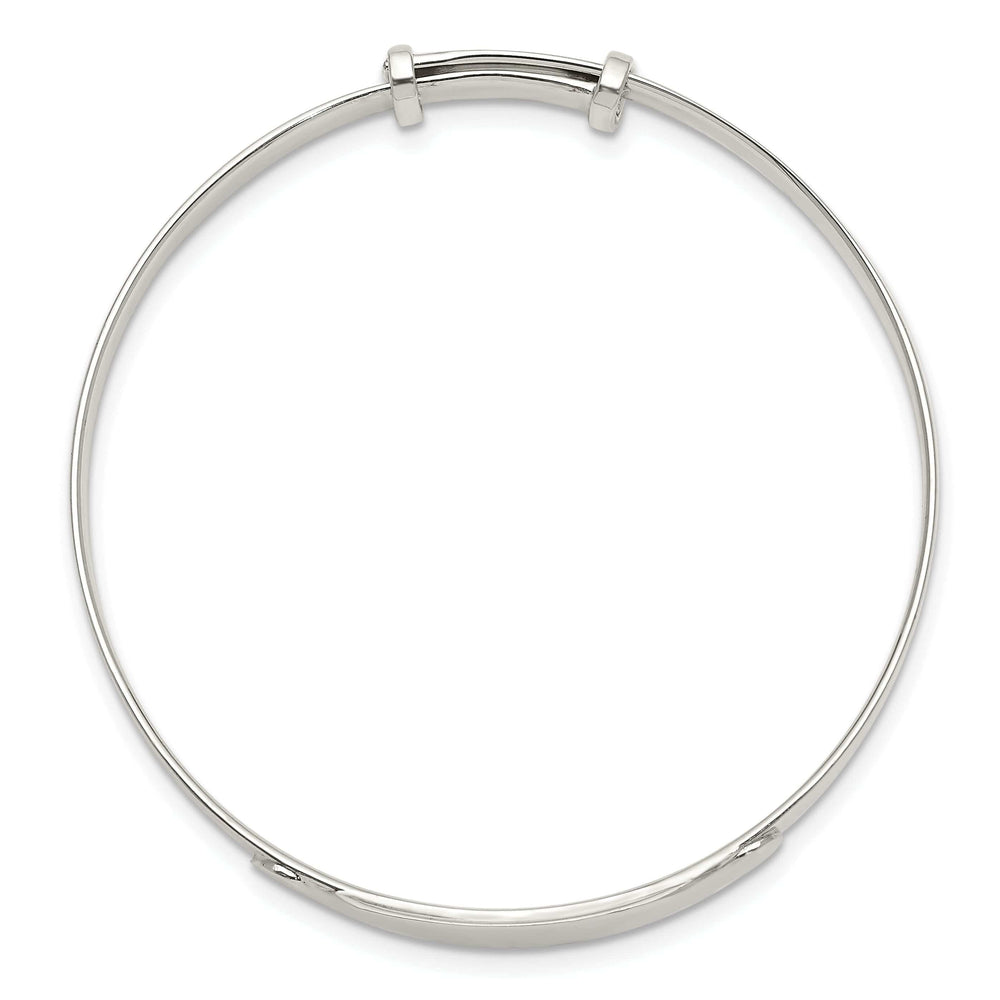 Lovely Rita's Bracelets Silver I.D Adjustable Child Bangle Bracelet