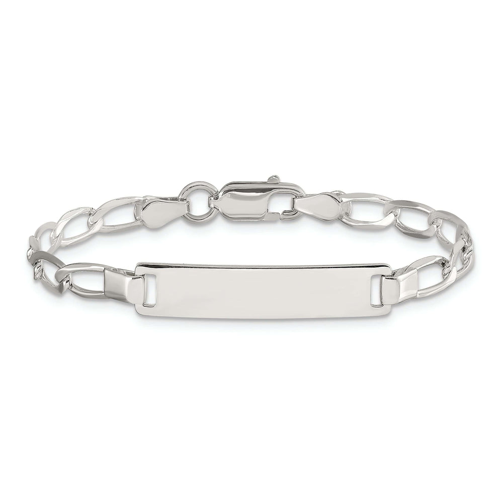 Lovely Rita's Bracelets Silver Polish Engravable Childrens ID Bracelet