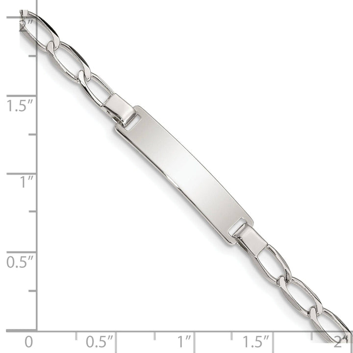 Lovely Rita's Bracelets Silver Polish Engravable Childrens ID Bracelet
