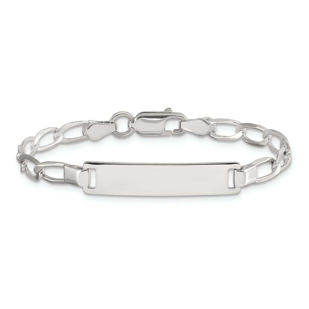 Lovely Rita's Bracelets Silver Polish Engravable Childrens ID Bracelet