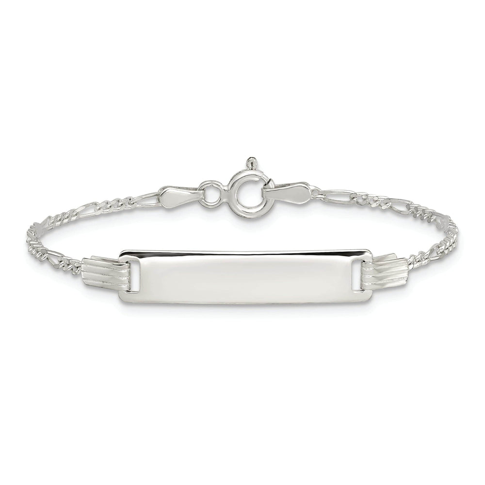 Lovely Rita's Bracelets Silver Polish Engraveable Childrens ID Bracelet.