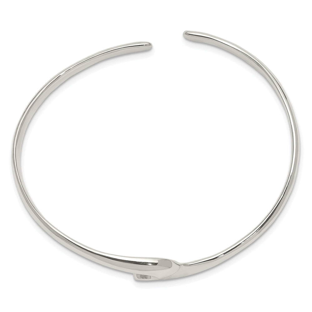 Lovely Rita's Bracelets Silver Polish Finish Fancy Cuff Flexible Bangle