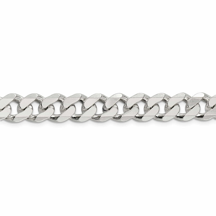 Lovely Rita's Bracelets Silver Polished 11.00-mm Solid Curb Link Chain