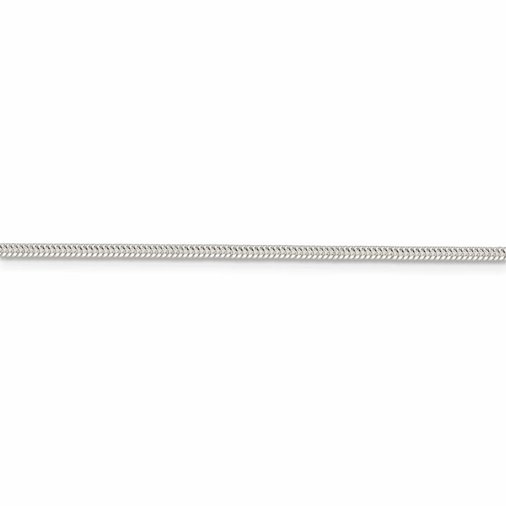 Lovely Rita's Bracelets Silver Polished 2.00-mm Round Snake Chain