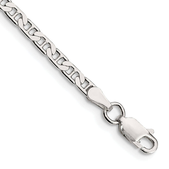 Lovely Rita's Bracelets Silver Polished 3.00-mm Flat Anchor Chain