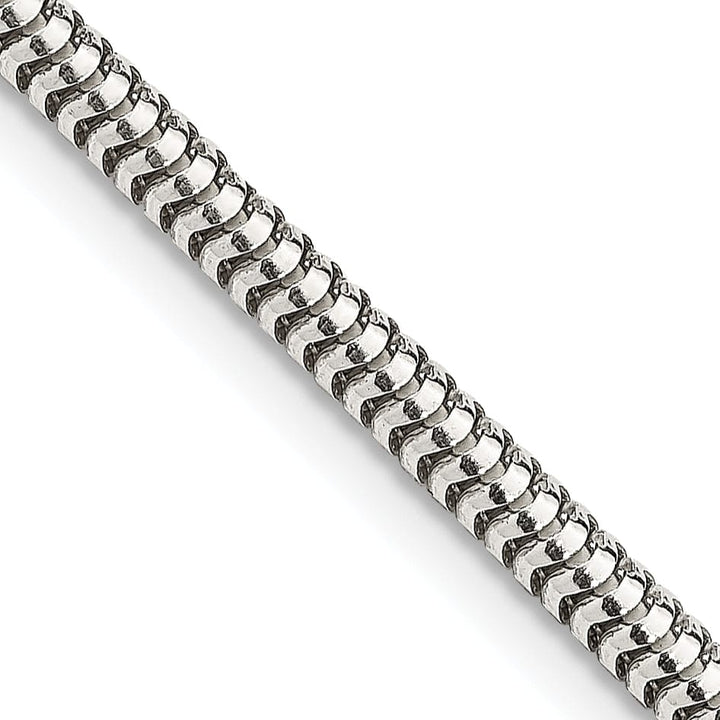 Lovely Rita's Bracelets Silver Polished 3.00-mm Round Snake Chain
