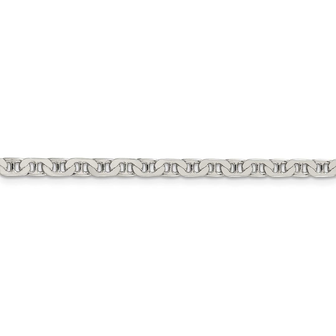 Lovely Rita's Bracelets Silver Polished 3.75-mm Flat Anchor Chain