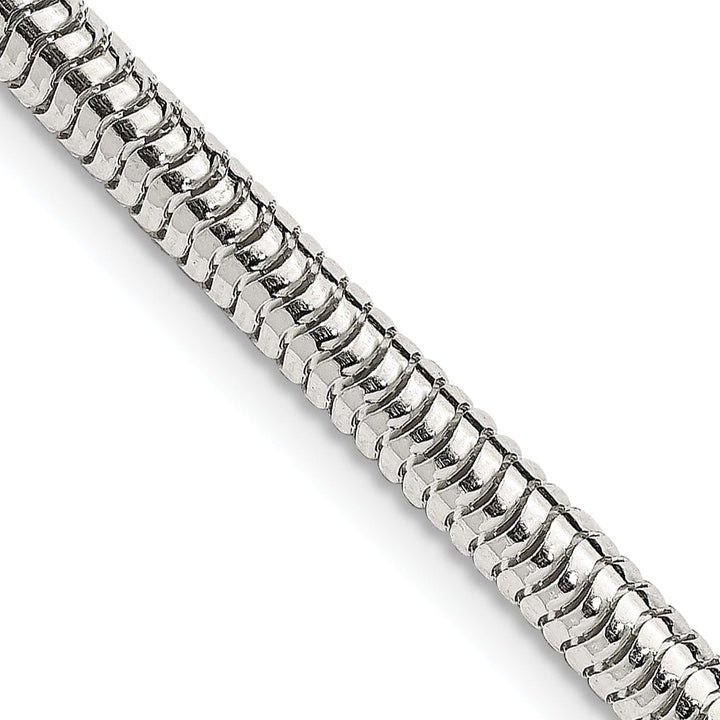 Lovely Rita's Bracelets Silver Polished 4.00-mm Round Snake Chain