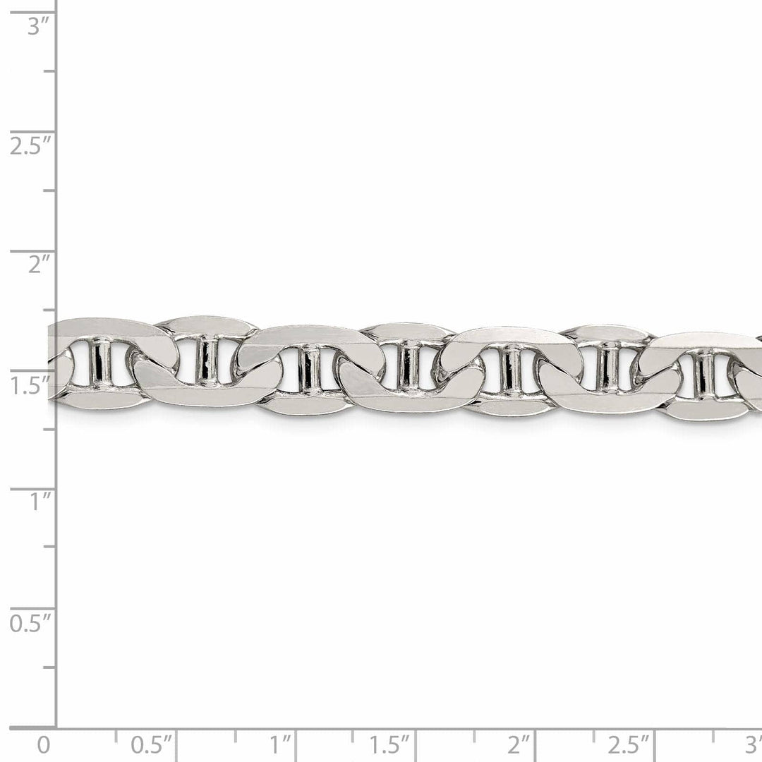 Lovely Rita's Bracelets Silver Polished 9.50-mm Anchor Chain