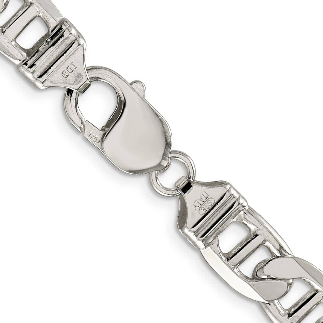 Lovely Rita's Bracelets Silver Polished 9.50-mm Anchor Chain