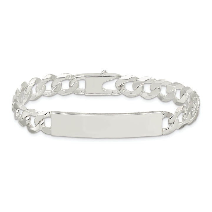 Lovely Rita's Bracelets Silver Polished Curb Link ID 7.50 inch Bracelet