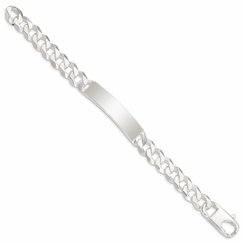 Lovely Rita's Bracelets Silver Polished Curb Link ID 7.50 inch Bracelet