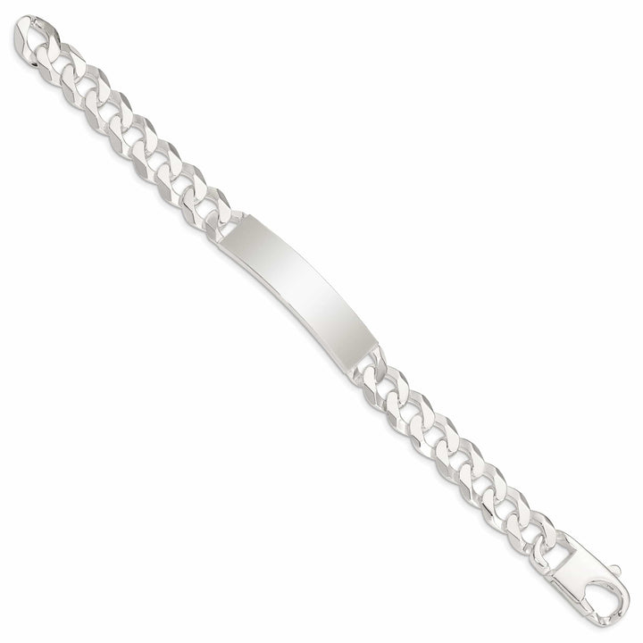 Lovely Rita's Bracelets Silver Polished Curb Link ID 7.50 inch Bracelet