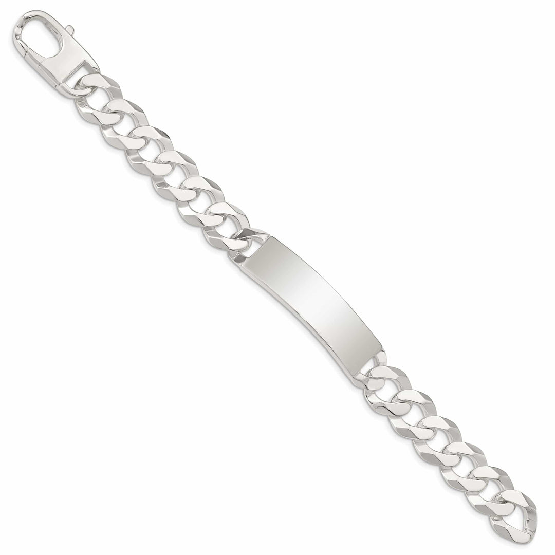 Lovely Rita's Bracelets Silver Polished Curb Link ID 8.50 inch Bracelet