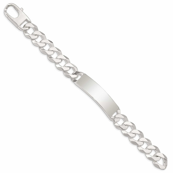 Lovely Rita's Bracelets Silver Polished Curb Link ID 8.50 inch Bracelet