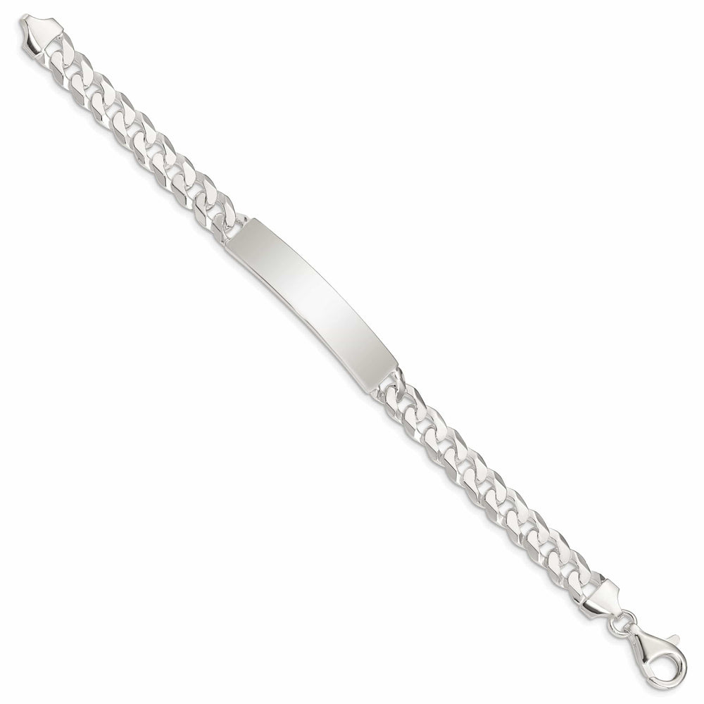 Lovely Rita's Bracelets Silver Polished Curb Link ID 8.50 inch Bracelet