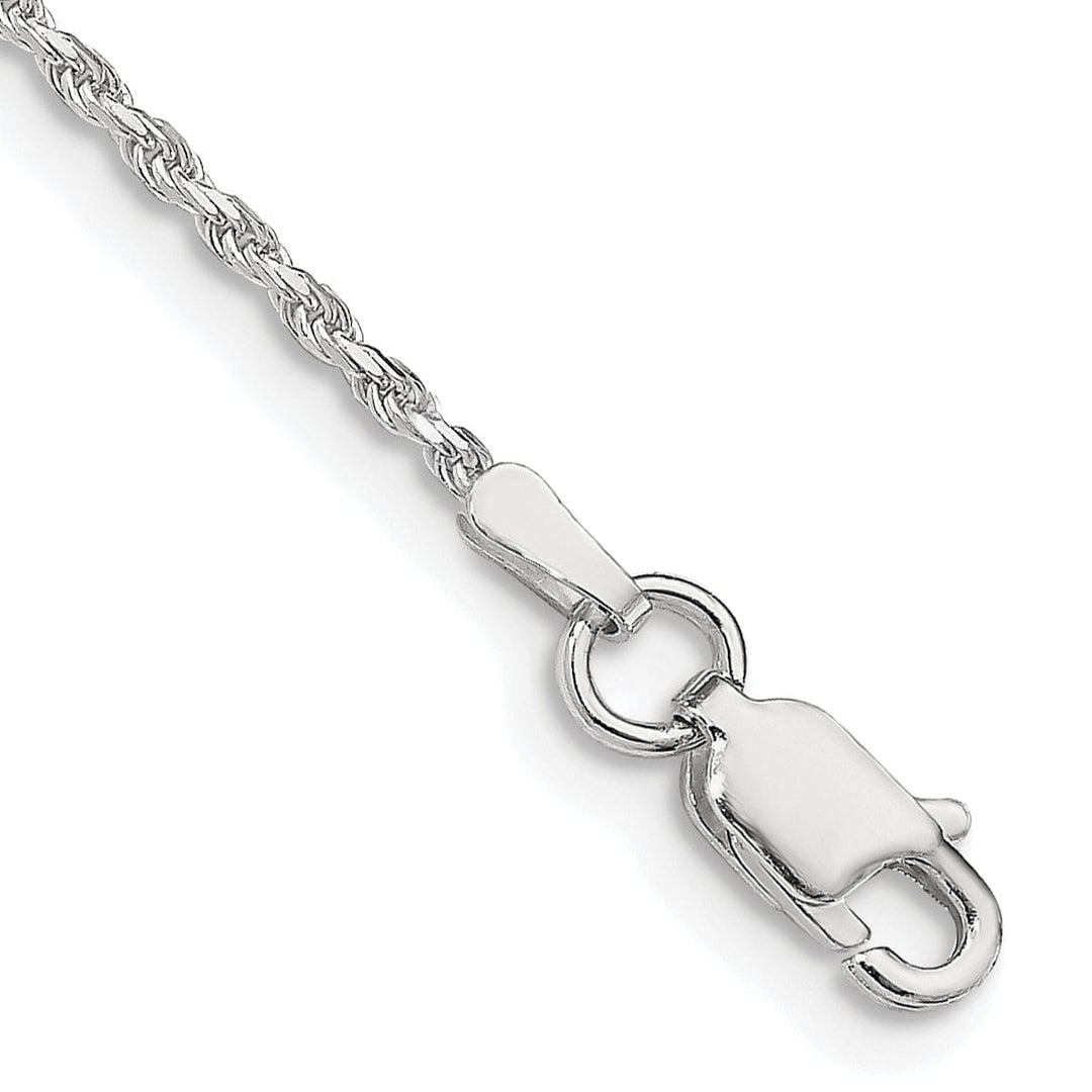 Lovely Rita's Bracelets Silver Polished D.C 1.50-mm Solid Rope Chain