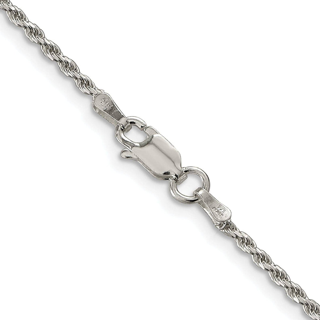 Lovely Rita's Bracelets Silver Polished D.C 1.70-mm Solid Rope Chain