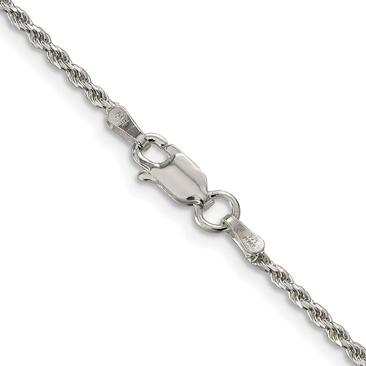 Lovely Rita's Bracelets Silver Polished D.C 1.70-mm Solid Rope Chain