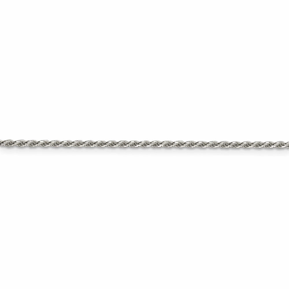 Lovely Rita's Bracelets Silver Polished D.C 1.70-mm Solid Rope Chain