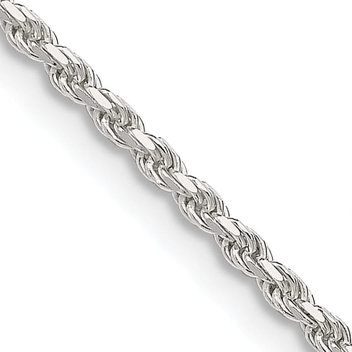 Lovely Rita's Bracelets Silver Polished D.C 1.75-mm Solid Rope Chain