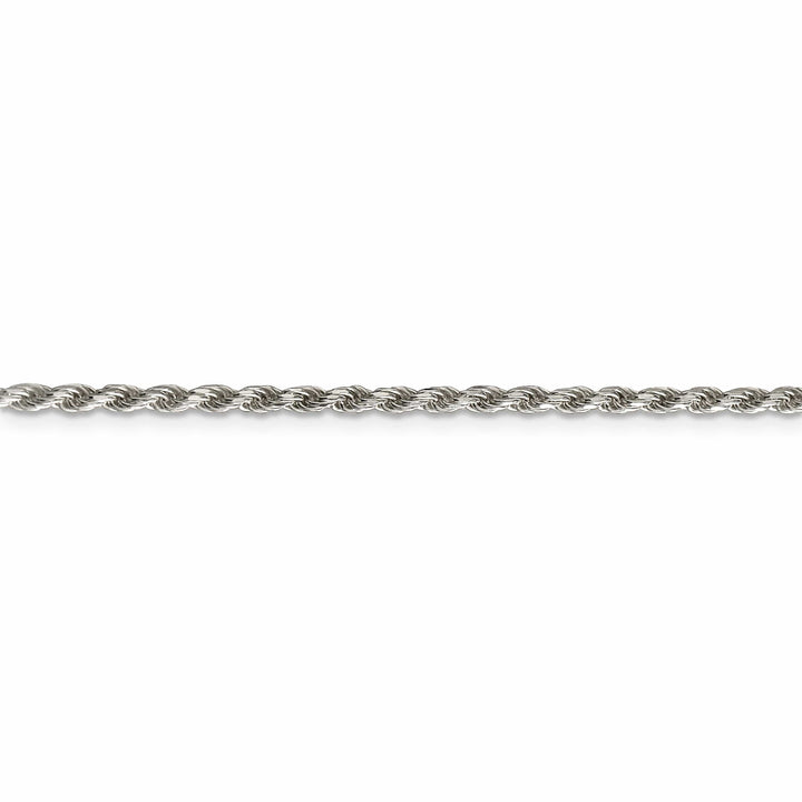Lovely Rita's Bracelets Silver Polished D.C 2.25-mm Solid Rope Chain