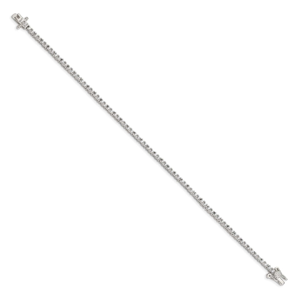 Lovely Rita's Bracelets Silver Polished Finish Cubic Zirconia Bracelet