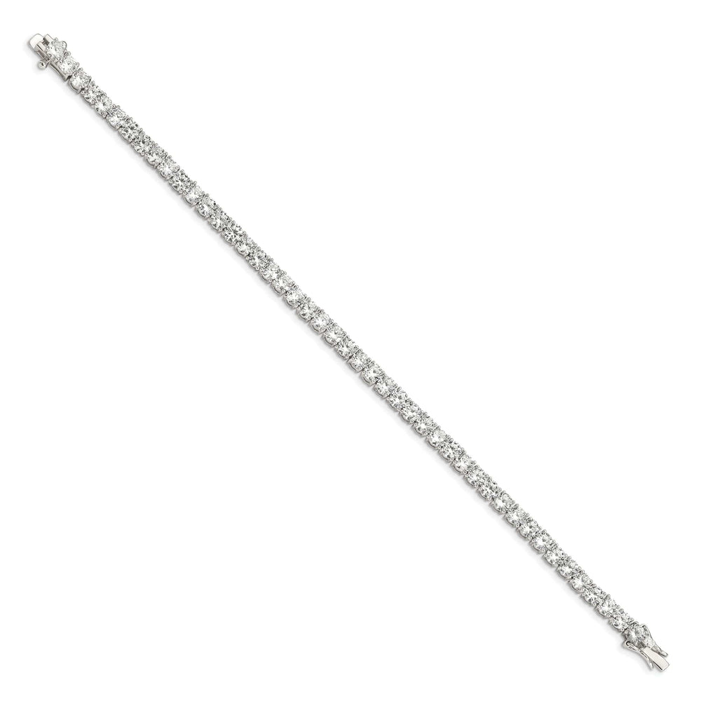Lovely Rita's Bracelets Silver Polished Finish Cubic Zirconia Bracelet