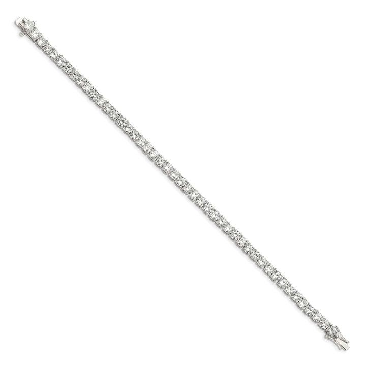 Lovely Rita's Bracelets Silver Polished Finish Cubic Zirconia Bracelet