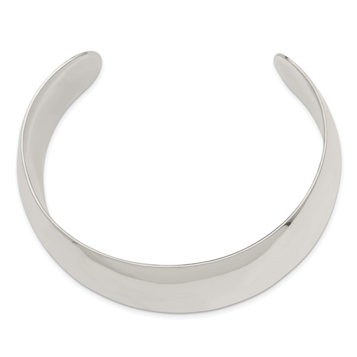Lovely Rita's Bracelets Silver Polished Finish Cuff Bangle Bracelet