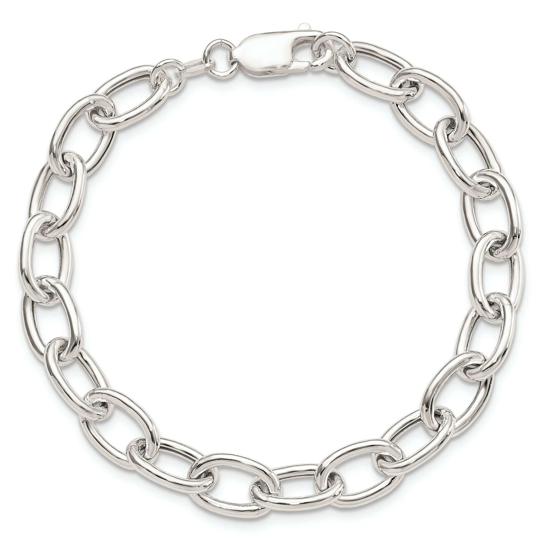 Lovely Rita's Bracelets Silver Polished Finish Open Link Bracelet