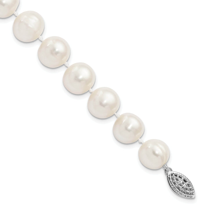 Lovely Rita's Bracelets Silver White Freshwater Cultured Pearl Bracelet