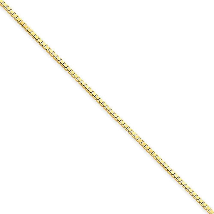 Lovely Rita's Bracelets Size 7 14k Yellow Gold 1.30mm Polish Solid Box Chain