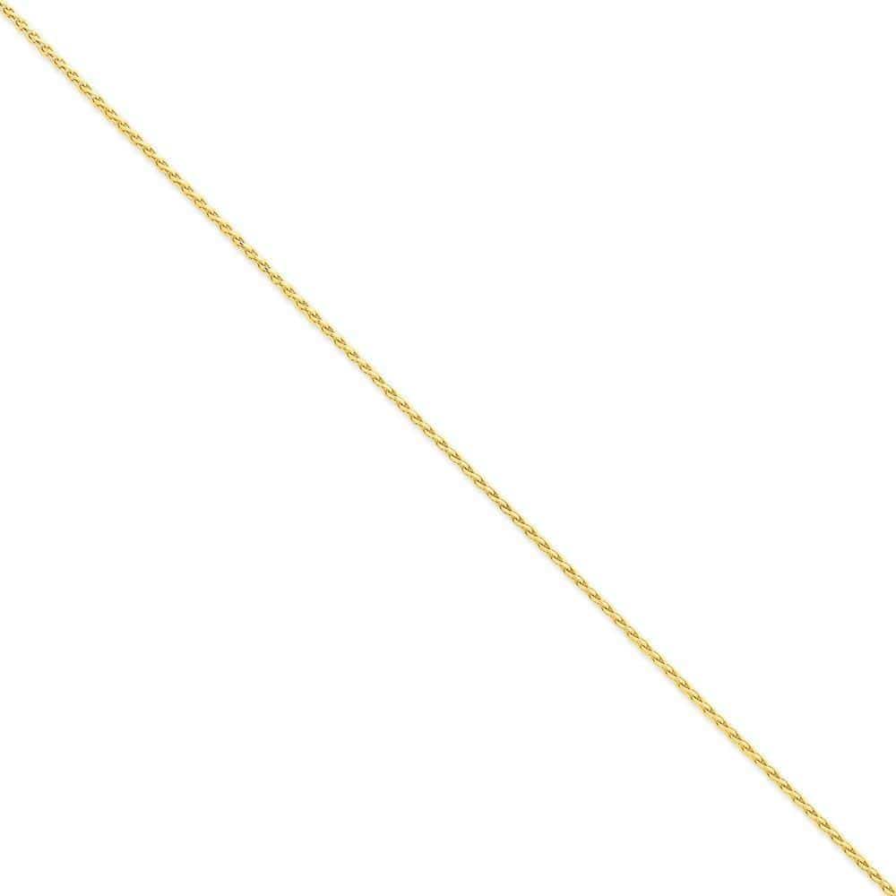 Lovely Rita's Bracelets Size 7 14k Yellow Gold 1.80mm Diamond Cut Spiga Chain