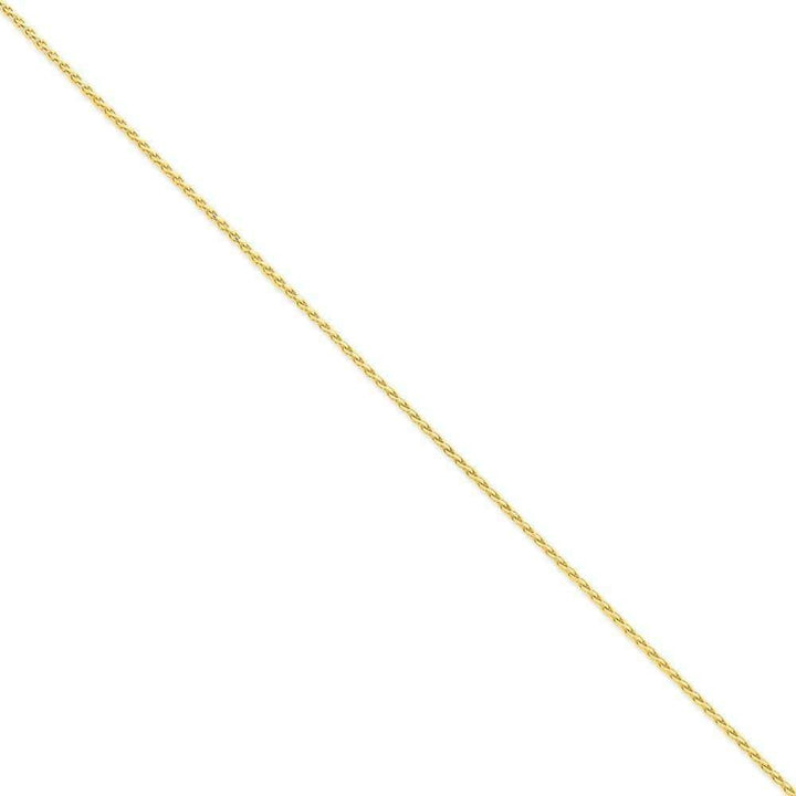 Lovely Rita's Bracelets Size 7 14k Yellow Gold 1.80mm Diamond Cut Spiga Chain